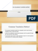 Grammar Translation Method Slide