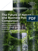 WEF NNER II The Future of Business and Nature Policy Companion 2020