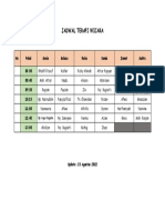 JADWAL TERAPI WICARA