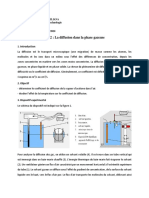 La Diffusion Dans La Phase Gazeuse