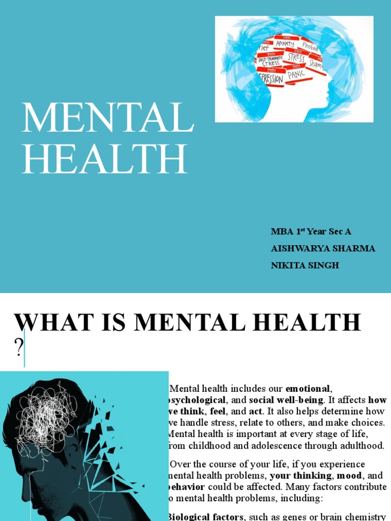 Understanding Mental Health Essentials | PDF