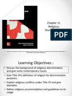 Week 2 & 3 Lecture 2b Religious Discrimination Bennett9e Ch11 W UAE