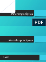 Mineralogía Óptica