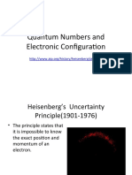 Quantum Numbers and Electronic Configurations Explained
