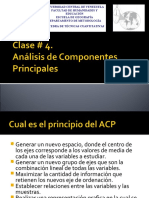 Clase # 5 Análisis de Componentes Principales