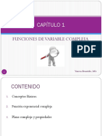 Cap. 1 Funciones Variable Compleja