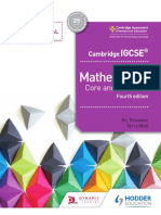 IGCSE Math Core Ext SO