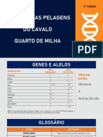 4º PDF Genética Das Pelagens Do Cavalo Quarto de Milha