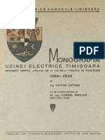 Monografia Uzinei Electrice Timisoara 1934