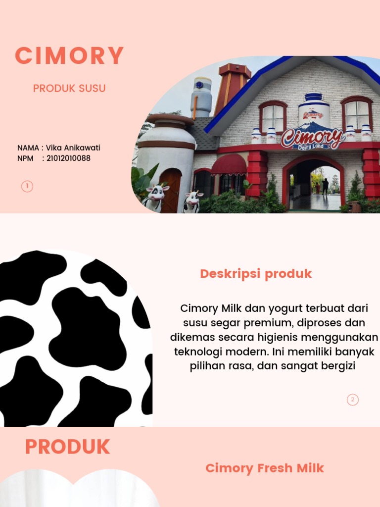 Produk Susu dan Yogurt Cimory | PDF