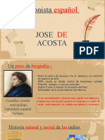 Cronista Jose de Acosta