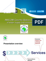AMCOW Country Status Overviews: of Water Supply and Sanitation 2010