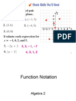 1 Function Notation