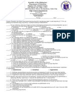 Grade 9 1st Periodecal Exam