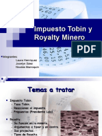 Impuesto Tobin y Royalty Minero