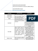 Assessing Website Credibility