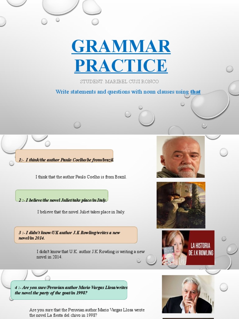 Grammar Practice Unit 3 Pdf