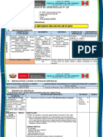 Sesión de Aprendizaje de Matematica 128 Nos Ubicamos Mejor en Un Plano 6to B 21-11-2022