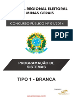 Tecnico Judiciario Apoio Especializado Programacao de Sistemas Tipo 1