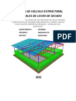 Memoria de Calculo Tijerales Lecho de Secado