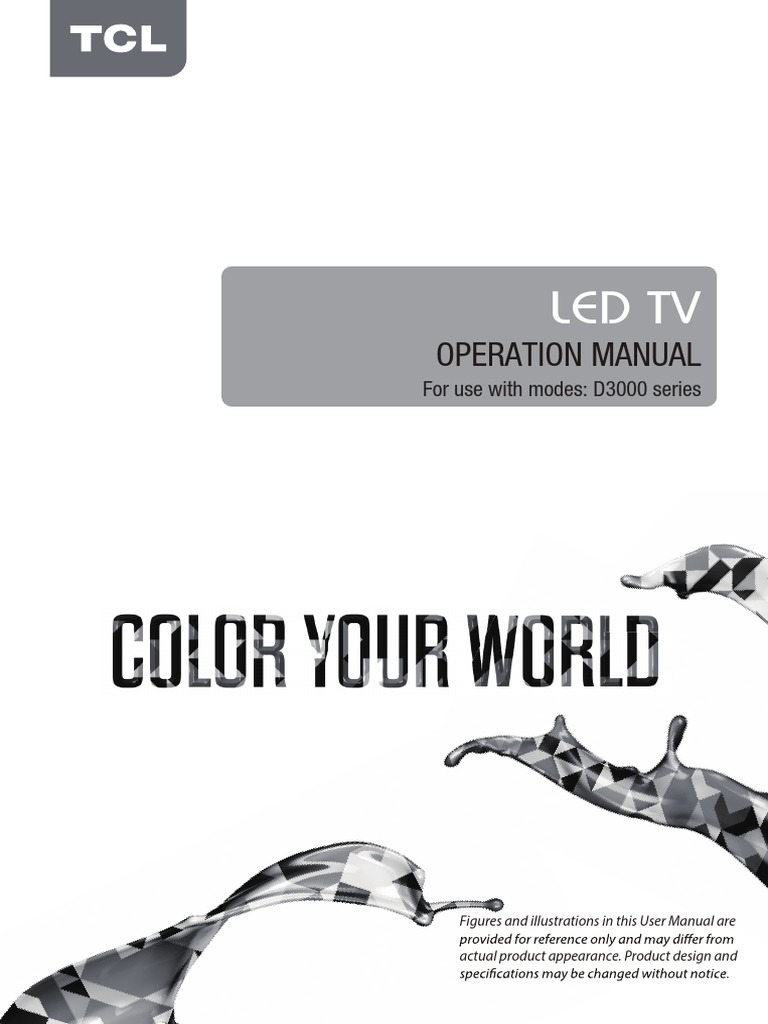 TCL Series D 32 Inch d3000 HD Led TV 32d3000 | PDF | Hdmi | Usb Flash Drive