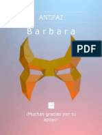 Antifaz Barbarico