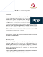 Taller de Uso de Software para Composición Musical