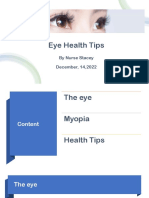 Essential Eye Health Tips for Preventing Myopia