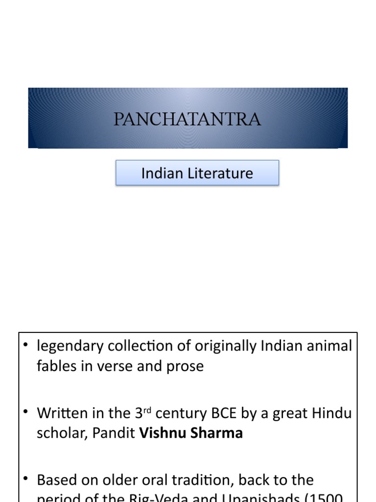 Panchatantra | PDF