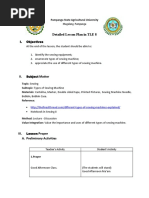 Detailed Lesson Plan in TLE 8