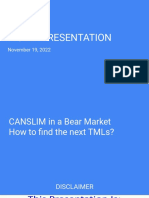 CANSLIM Bear Market TMLs