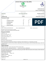 Electronic Reservation Slip (ERS) : Passenger Details