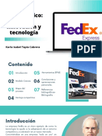 Caso Práctico FedEx, Innovación y Tecnología
