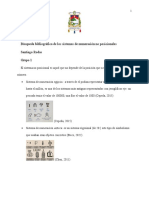 Búsqueda Bibliográfica de Los Sistemas de Numeración No Posicionales