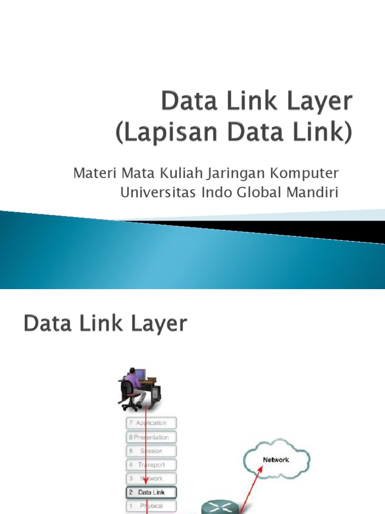 Data Link Layer Lapisan Data Link | PDF