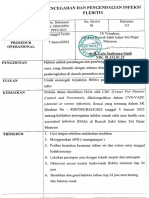 SPO Pencegahan Dan Pengendalian Infeksi Flebitis