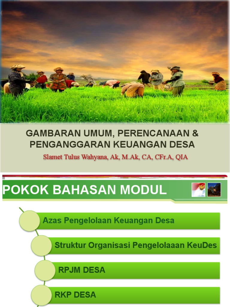 Pengelolaan Keuangan Desa yang Efektif | PDF