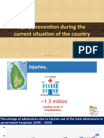 Injury Prevention During The Current Situation of Thecountry