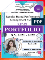 RPMS PURPLE TEMPLATE Results Based Performance Management System