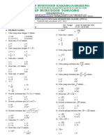 Soal Pts Matematika Kelas 9