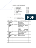 Lembar Bimbingan Dari Diklat