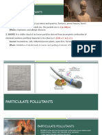 Photochemical Smog and Particulate Matter