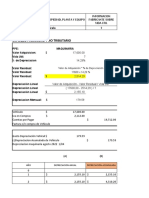 Ejemplo Depreciacion Linea Recta