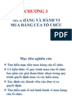 Chuong 3-Mua Hang Va Hanh Vi Mua Cua To Chuc