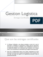 Entregas Certificadas