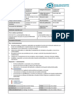 Descriptor de Puesto D&D Soluciones y Ambientales