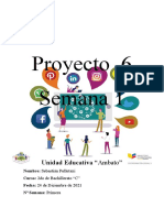 Proyecto 6, Educacion para La Ciudadania