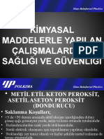 Ki̇myasal Malzemeler Sunumu