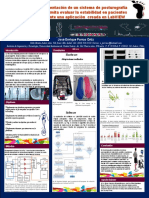 Sistema posturografía LabVIEW evaluar estabilidad pacientes