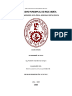 Informe 1 - Petrografia